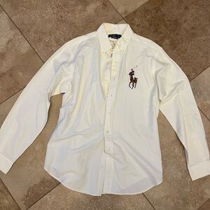 Polo by Ralph Lauren Cream Dress Shirt